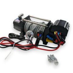 PUNDMANN - 35kN-PR-SM-12V-EN1 PLUS, 3560 kg, 25 m x 10 mm steel cable, standard drum, winch.