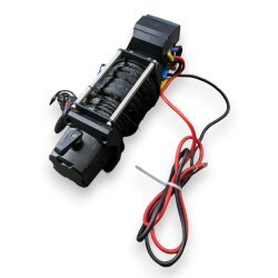 PUNDMANN - 35kN-PR-SM-12V-EN1 SYNT PLUS, 3560 kg, synthetic rope 25 m x 10 mm, standard drum, winch.