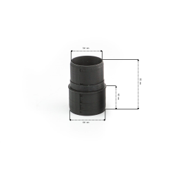 Adapter f&uuml;r den Lufteinlass FI 60 mm