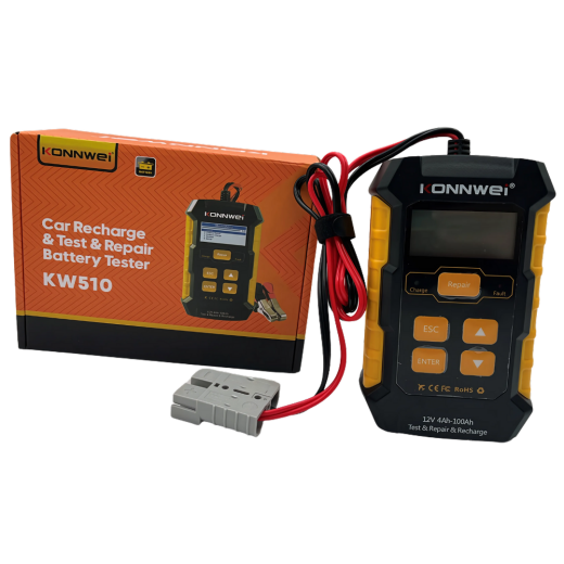 KONNWEI KW510 Battery Charger &ndash; 12 V DC / 5&ndash;6 A / fits HeatBox