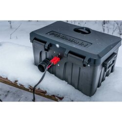 Mobile heater in a heatbox 5L tank with 30Ah AGM battery, incl. accessories kit