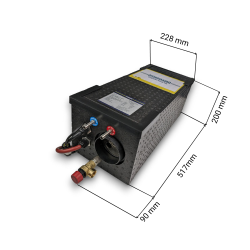 Pundmann Therm Boiler AIR z dwoma grzałkami 230V / 500W - 12V / 200W 9L