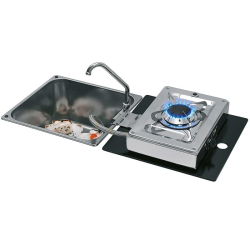 Gas Stove CAN LC1710, 1 Burner and Sink, for...