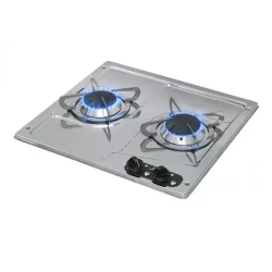 Gas Stove CAN PC1322, 2 Burners, for Motorhomes/Boats