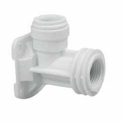 Wall Plate Elbow Ninety Degrees 15 x 1/2” BSP with...