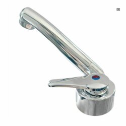 Folding Faucet with Swiveling Arm for Camper/Caravan...