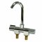 Faucet with Folding Spout, Dual Control Knobs, for Camper and Caravan CAN RB1485