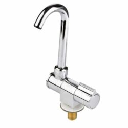 Faucet with Folding Spout, Single Control Knob, for...