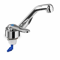 Faucet with Folding Spout, Single Control Knob, for...