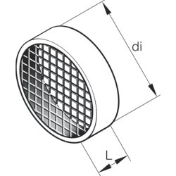 EBERSPÄCHER - wlot powietrza kratka 60 mm |...