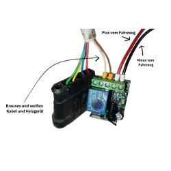 12-volt wireless heating remote control